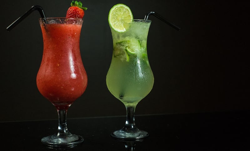 Colorful Cocktail Selection